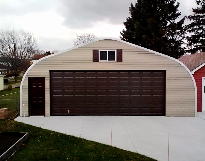 Steelmaster Quonset Huts Withstand Heavy Snow Loads With Ease