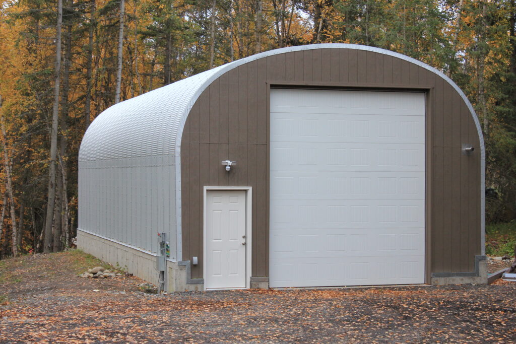 Quonset Hut RV Storage In Remote Alaska