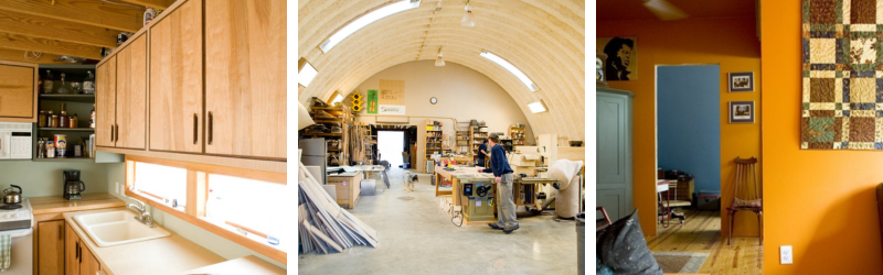 Interior of workshop