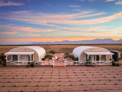 Quonset Hut Airbnb’s Make Perfect Addition to AZ Vineyard